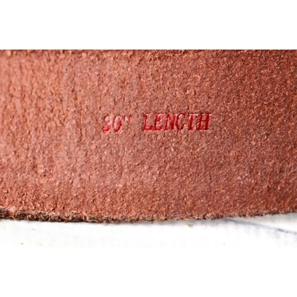 Lucky Brand BROWN GENUINE LEATHER 1 5/8